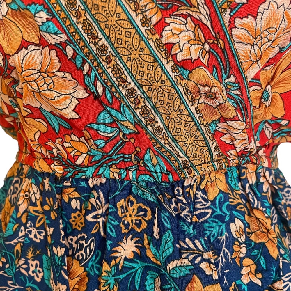 Floral Print Summer/Spring Dress. Sizes available S, M,L, XL - Picture 4 of 5